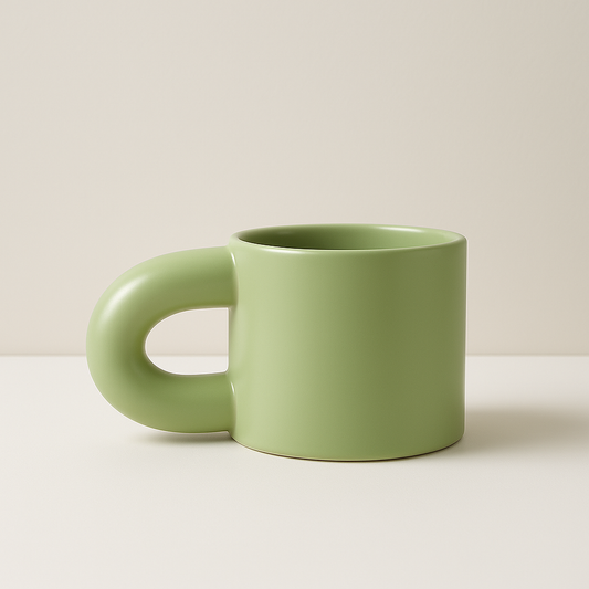 Oversized Ceramic Mug 790ml for Coffee, Tea, and Snacks.
