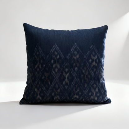 Indigo Diamond Pillow Cover