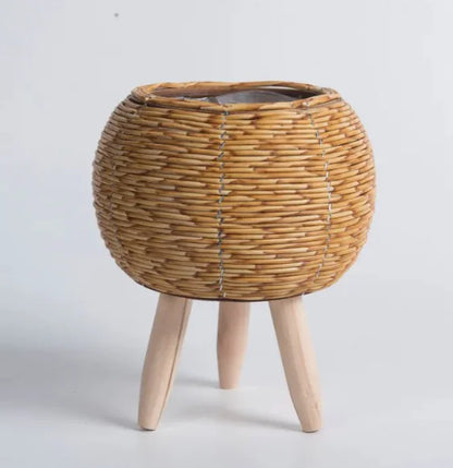 Handmade Woven Flower Pot