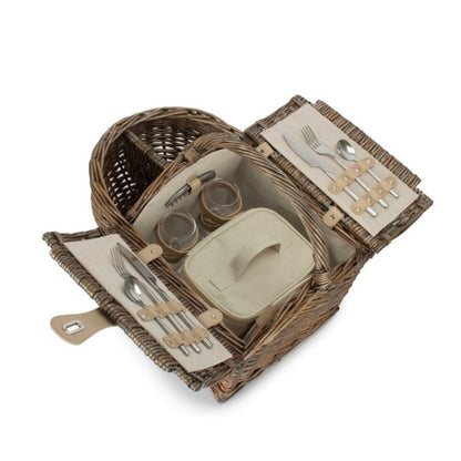 Boat Shaped Wicker Picnic Basket – 2 or 4 Person