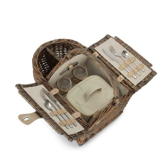 Boat Shaped Wicker Picnic Basket – 2 or 4 Person
