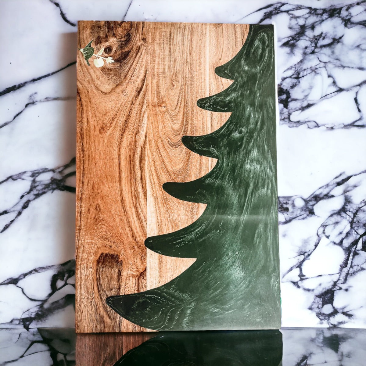 Handmade Christmas Serving Board – Tree Chic Design