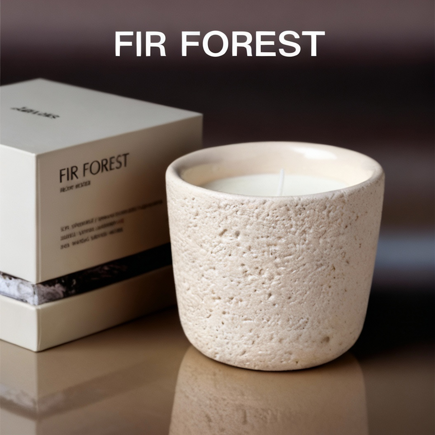 Wood Wick Soy Wax Candle - Breath of Nature, Fir
