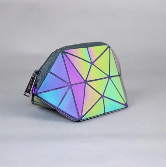 Lumination Holographic Makeup Bag – Shine Bright, Pack Light - The Gift Shop