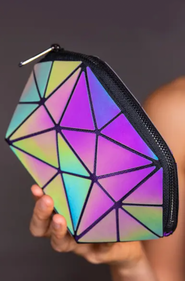 Lumination Holographic Makeup Bag – Shine Bright, Pack Light - The Gift Shop