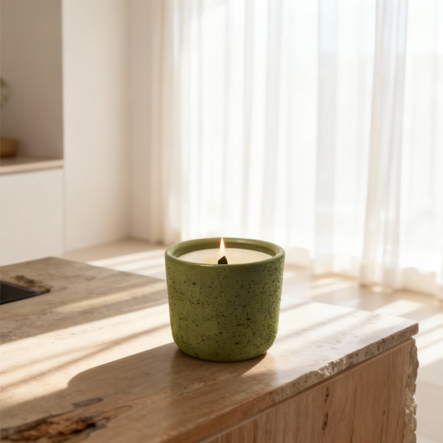 Premium Wood Wick Soy Wax Candle