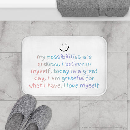 Affirmation Bath Mat – Thoughtful Gift from The Gift Shop UAE