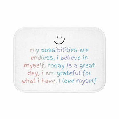 Affirmation Bath Mat – Thoughtful Gift from The Gift Shop UAE