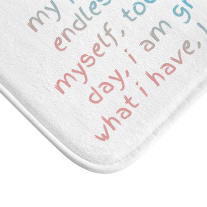 Affirmation Bath Mat – Thoughtful Gift from The Gift Shop UAE