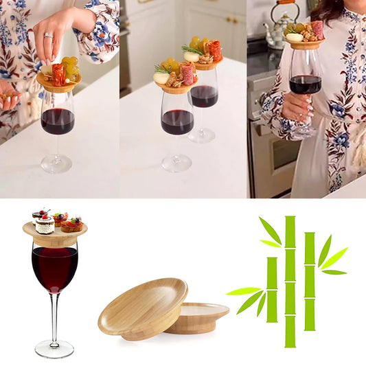 Wine Glass Charcuterie Topper - The Gift Shop