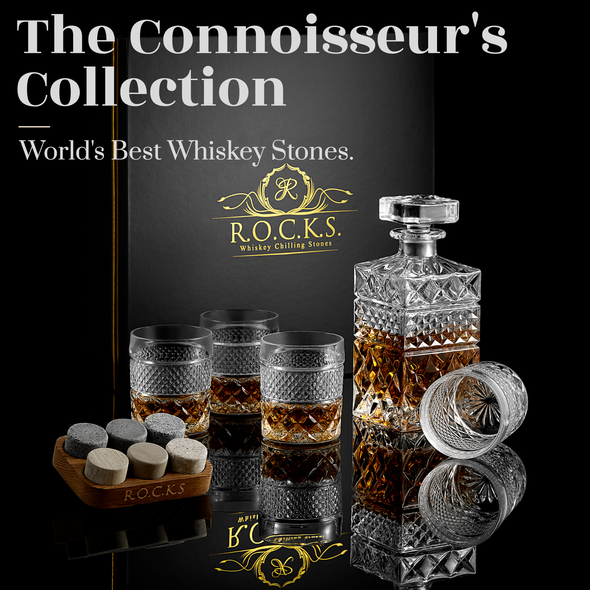 Exquisite Whiskey Decanter & Glass Set - The Gift Shop