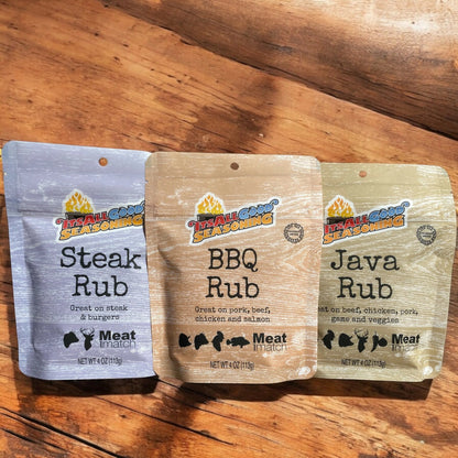 Artisan BBQ Rub Trio – Picnic Gift Box Set