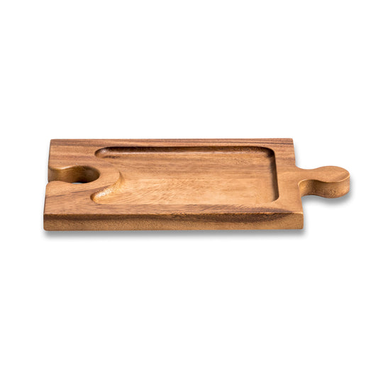 Charcuterie / Wine Glass Holder Interlocking Board - The Gift Shop
