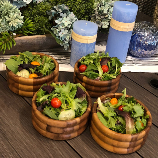 Individual Salad Bowl Set of 4 - The Gift Shop