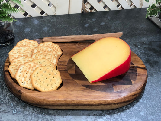 Cheese Board with Knife - The Gift Shop