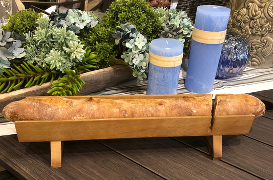 Acacia Wooden Baguette Tray - The Gift Shop
