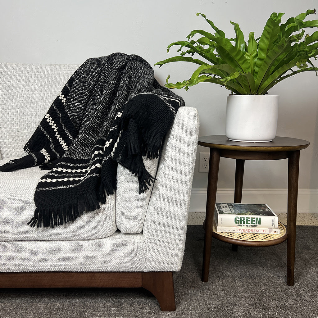 Handmade Chunky Cuzco Alpaca Throw