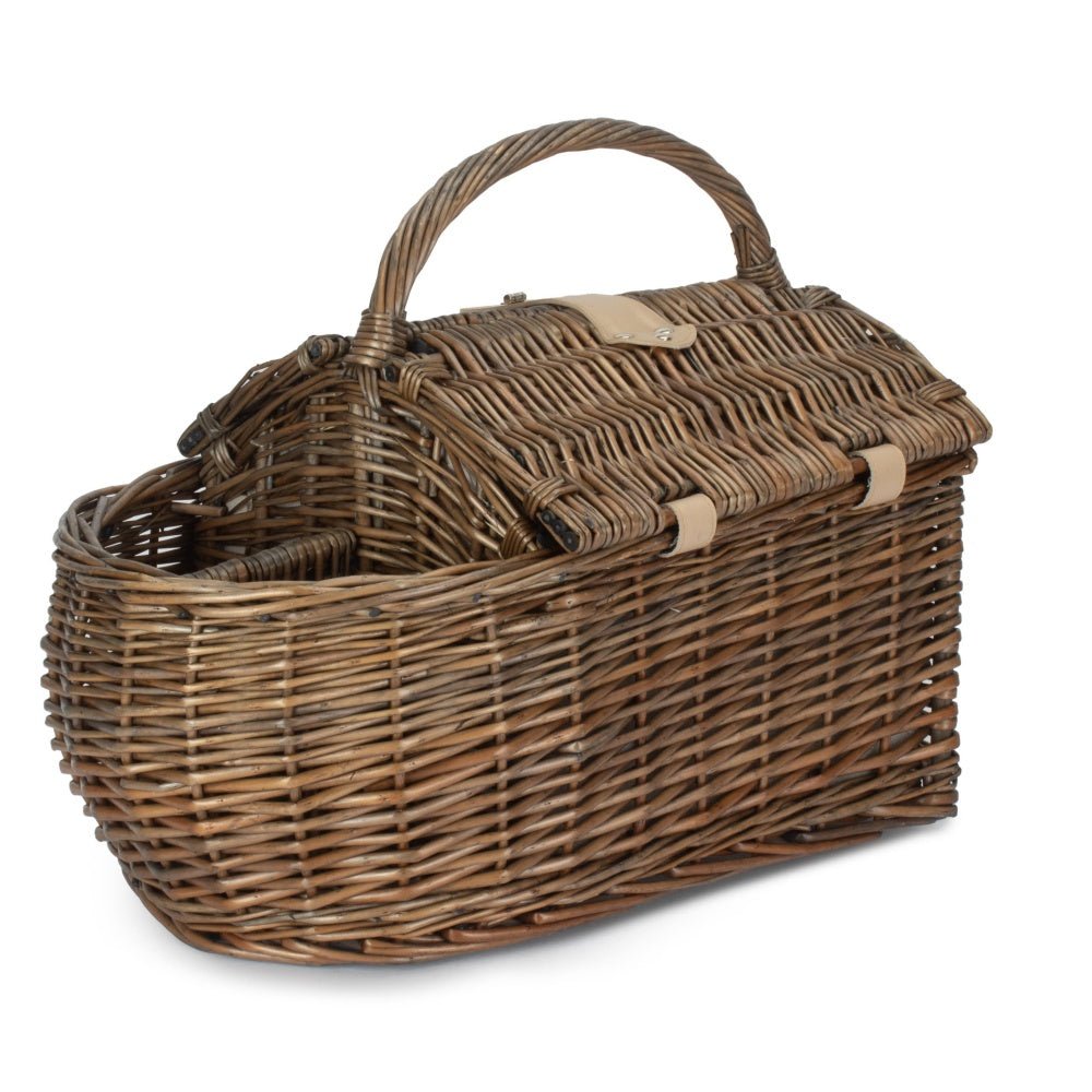 Boat Shaped Wicker Picnic Basket – 2 or 4 Person – Thoughtful Gift from The Gift Shop UAE