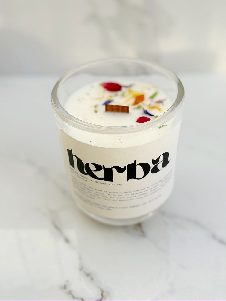 Mood Boosting Botanical Candle - The Gift Shop