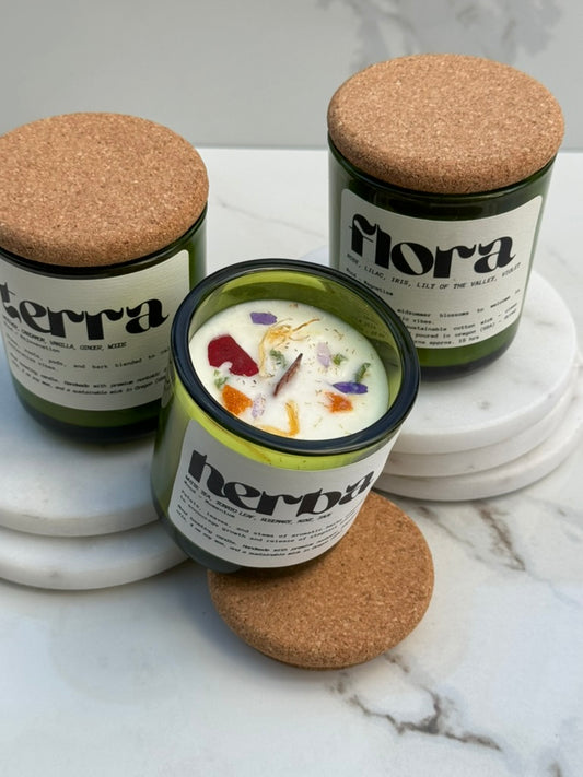 Mood Boosting Botanical Candle - The Gift Shop