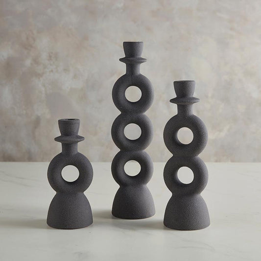 Candle Holder - Ceramic Taper - The Gift Shop