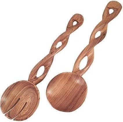 Carved Olive Wood Servers