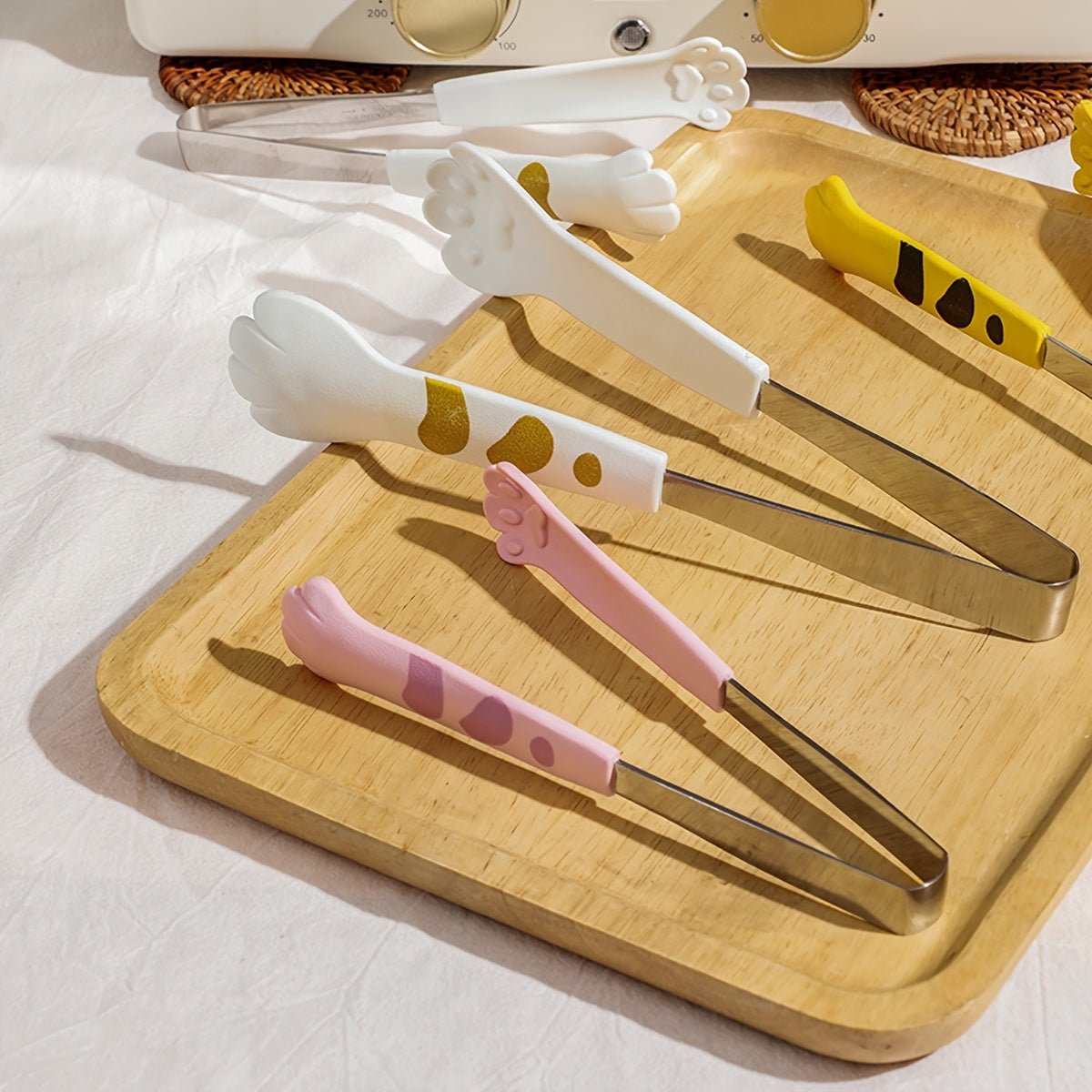 Cat Paw Stainless Steel Food Tongs – Thoughtful Gift from The Gift Shop UAE