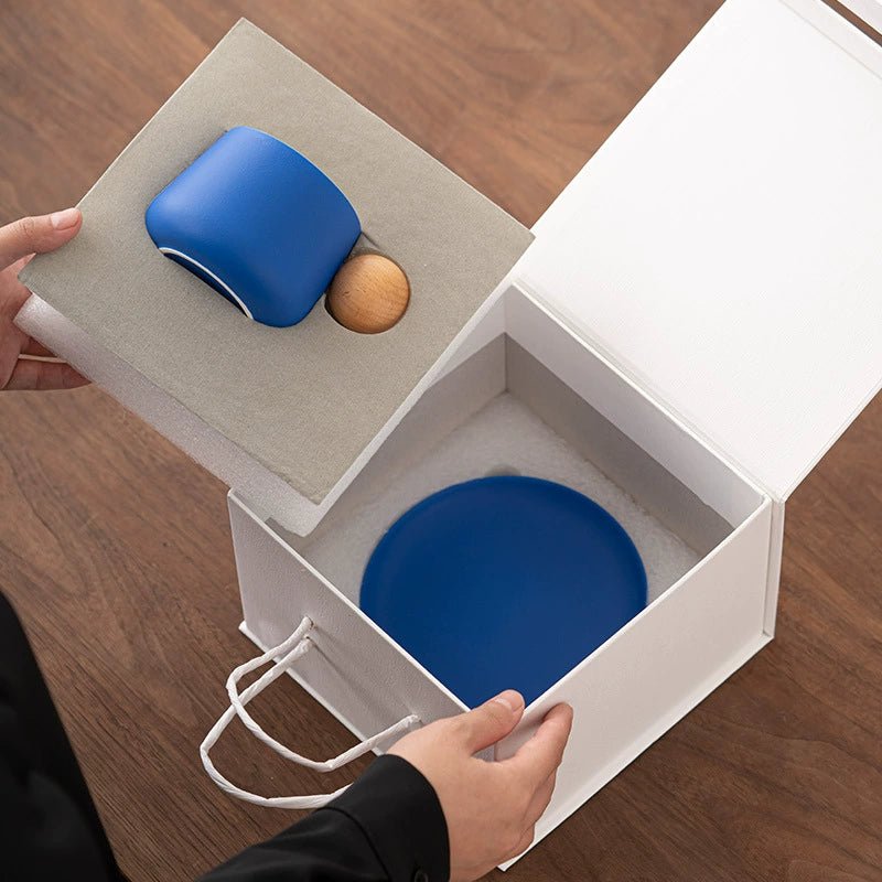 Ceramic Mug & Saucer Set
