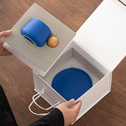 Ceramic Mug & Saucer Set