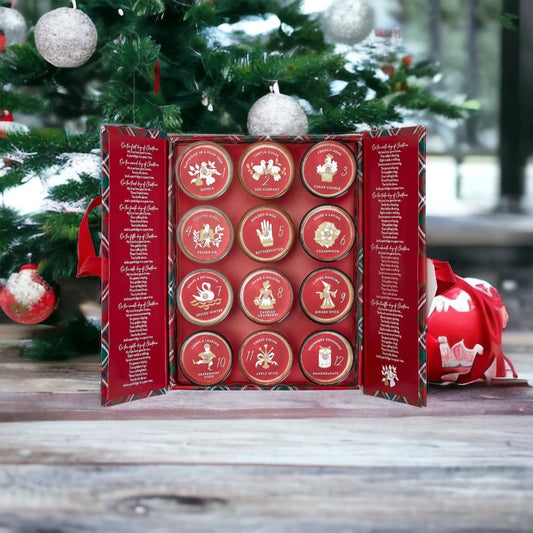 Advent Candle Set |  Twelve Days of Christmas - The Gift Shop