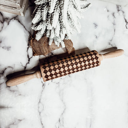 Courtly Check Rolling Pin - The Ultimate Holiday Baking Treat! - The Gift Shop