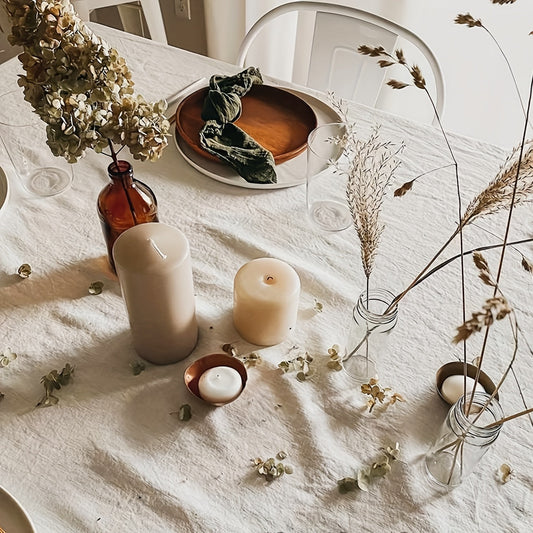 Elegant Linen Tablecloth - The Gift Shop