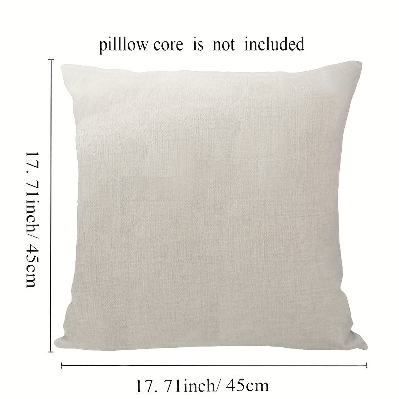 Set of 6 Linen Throw Pillow Covers 45x45cm - The Gift Shop