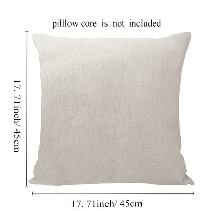 Set of 6 Linen Throw Pillow Covers 45x45cm - The Gift Shop