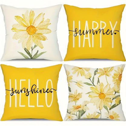 Spring & Summer Pillow Cover Set – Bright, Bold & Insta-Worthy! 🌼✨ - The Gift Shop