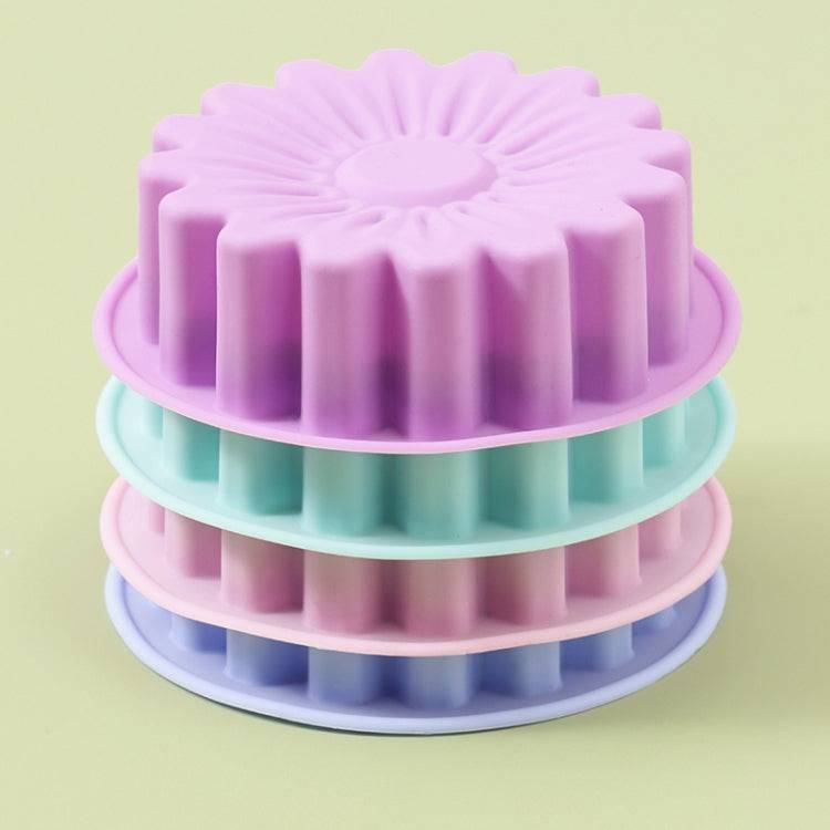2pcs Silicone Sunflower Cake Mold High Temperature Resistant Baking - The Gift Shop