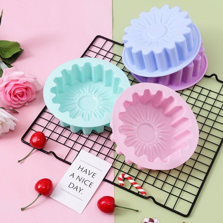 2pcs Silicone Sunflower Cake Mold High Temperature Resistant Baking - The Gift Shop