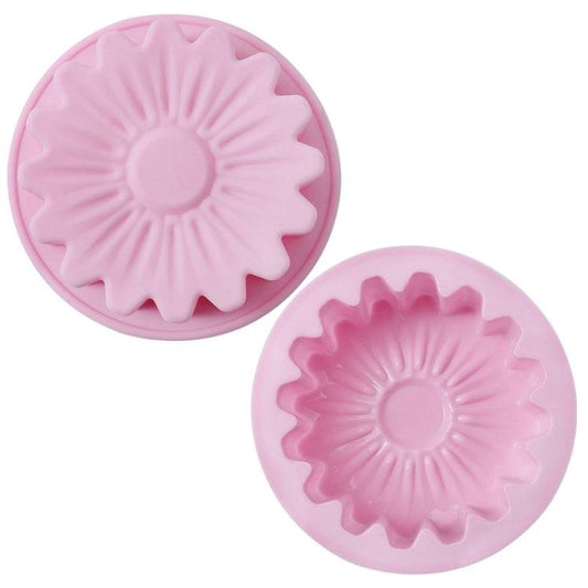 2pcs Silicone Sunflower Cake Mold High Temperature Resistant Baking - The Gift Shop