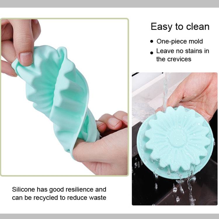 2pcs Silicone Sunflower Cake Mold High Temperature Resistant Baking - The Gift Shop