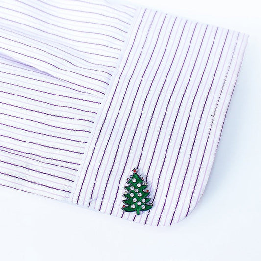 Christmas Tree Cufflinks - The Gift Shop