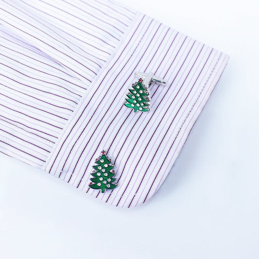 Christmas Tree Cufflinks - The Gift Shop