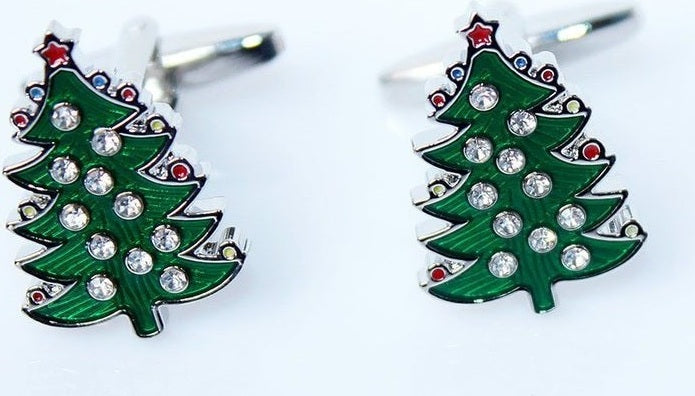 Christmas Tree Cufflinks – Thoughtful Gift from The Gift Shop UAE