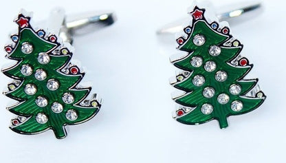Christmas Tree Cufflinks – Thoughtful Gift from The Gift Shop UAE