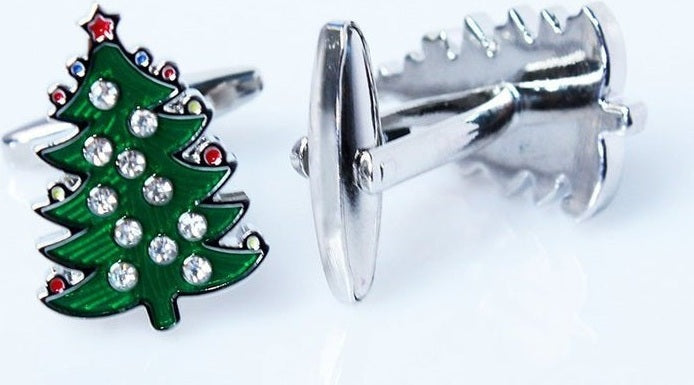 Christmas Tree Cufflinks – Thoughtful Gift from The Gift Shop UAE