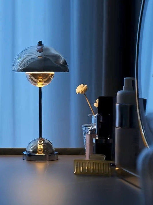 Dimmable Portable Nordic Flowerpot Table Lamp