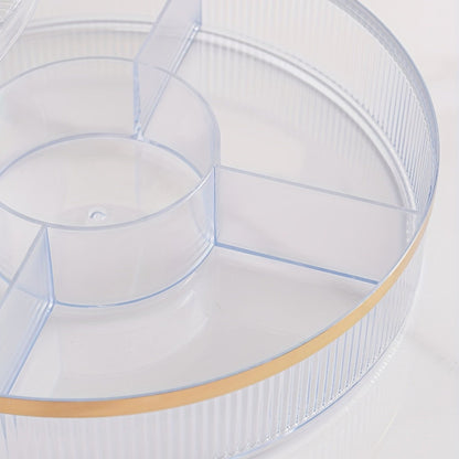 Clear Amber Candy Server with Lid – Thoughtful Gift from The Gift Shop UAE