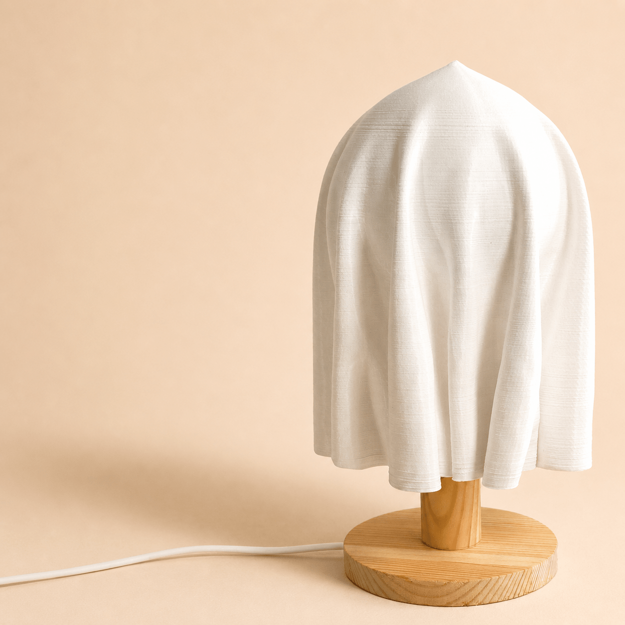 Cloth Light – 3D Printed Recycled Shade – Thoughtful Gift from The Gift Shop UAE