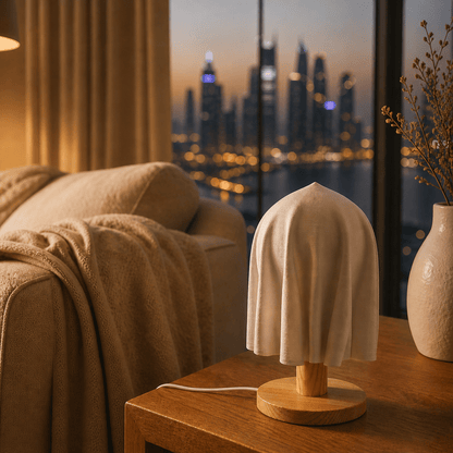 Cloth Light – 3D Printed Recycled Shade – Thoughtful Gift from The Gift Shop UAE