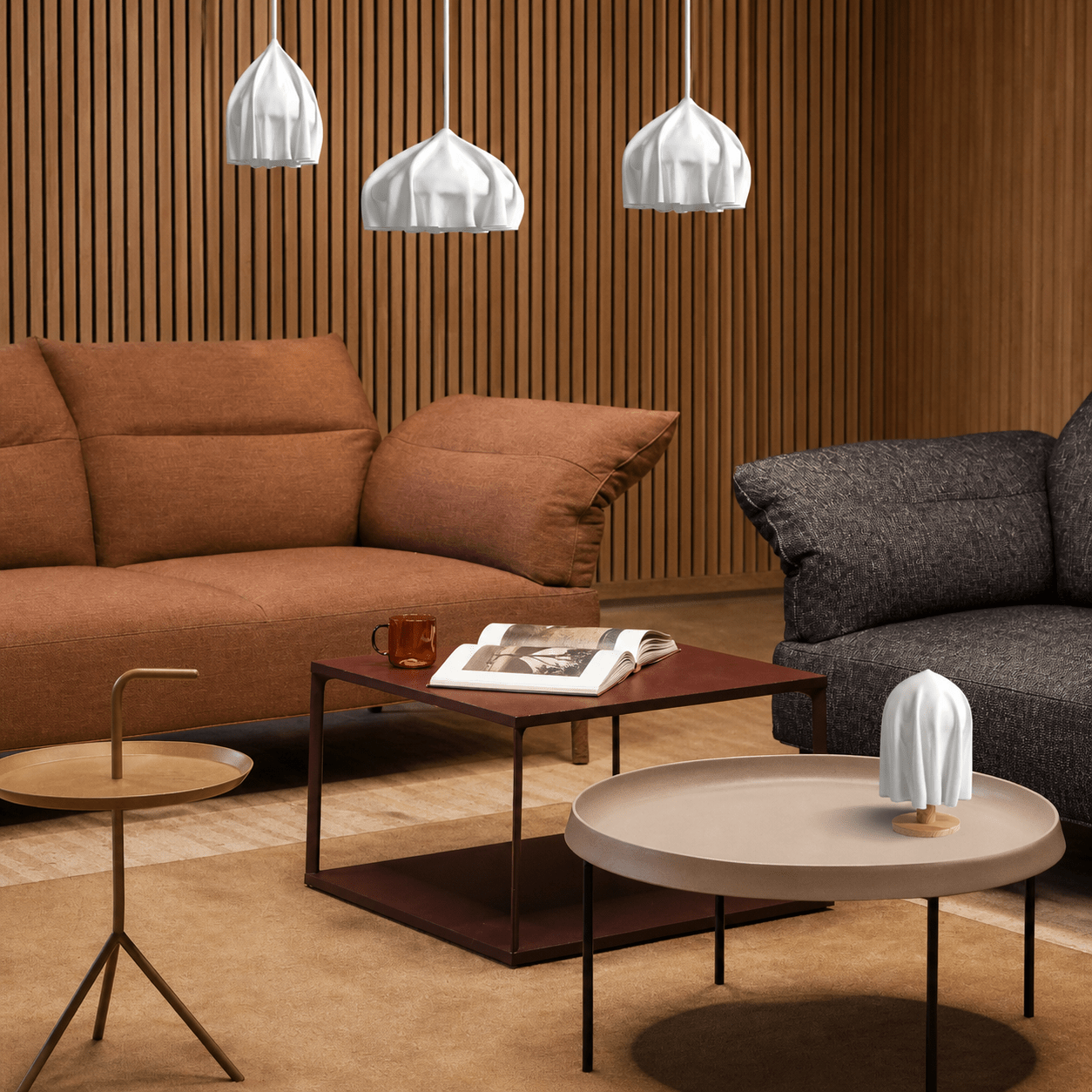 Cloth Light – 3D Printed Recycled Shade – Thoughtful Gift from The Gift Shop UAE