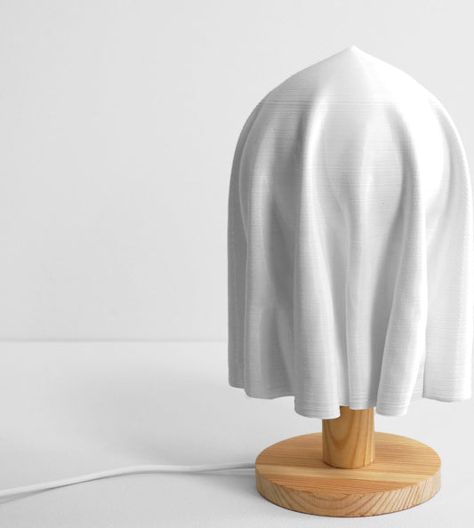 Cloth Light - 3D Printed Recycled Shade – Thoughtful Gift from The Gift Shop UAE